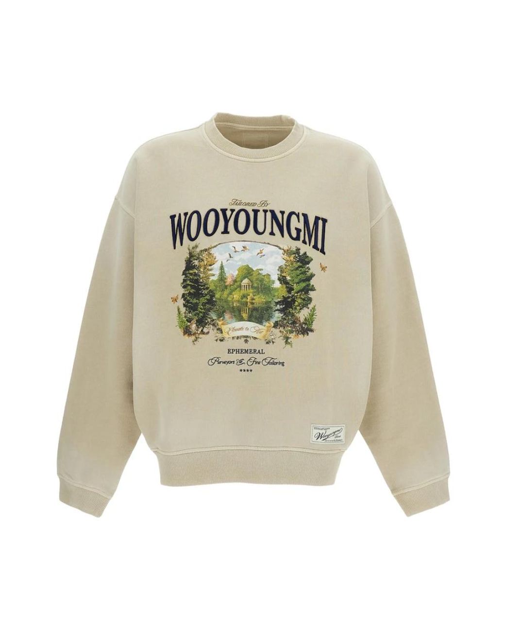 Wooyoungmi White Sweatshirts for men
