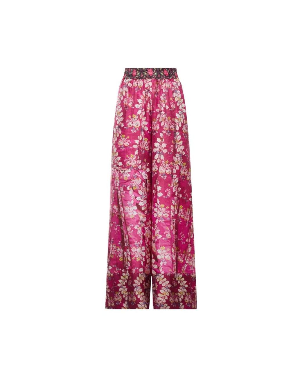 Pierre Louis Mascia Pink Wide Trousers