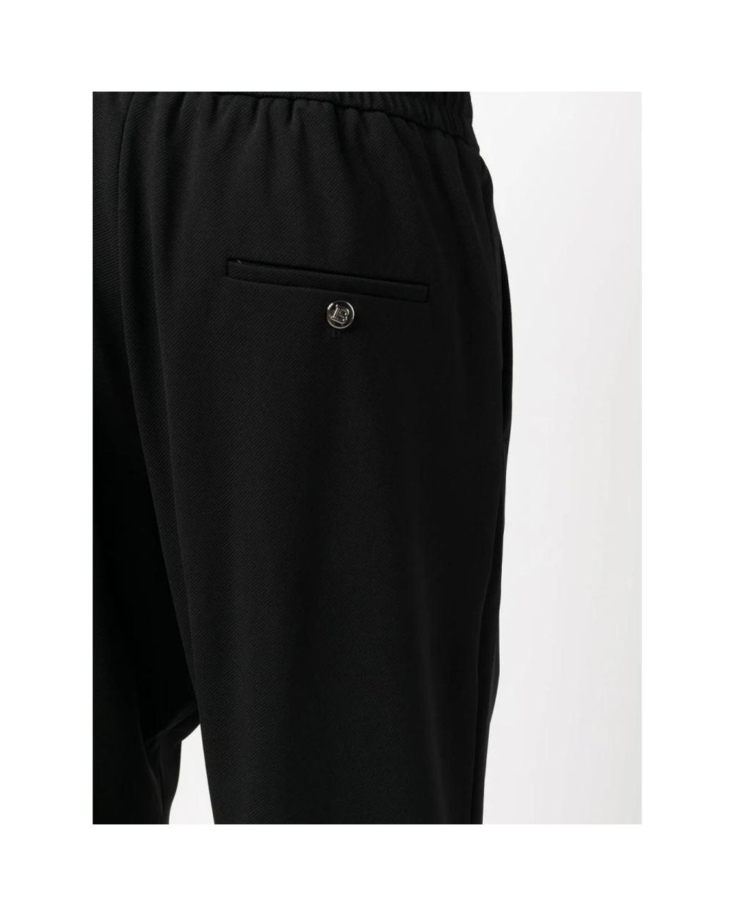 Balmain Black Sweatpants for men