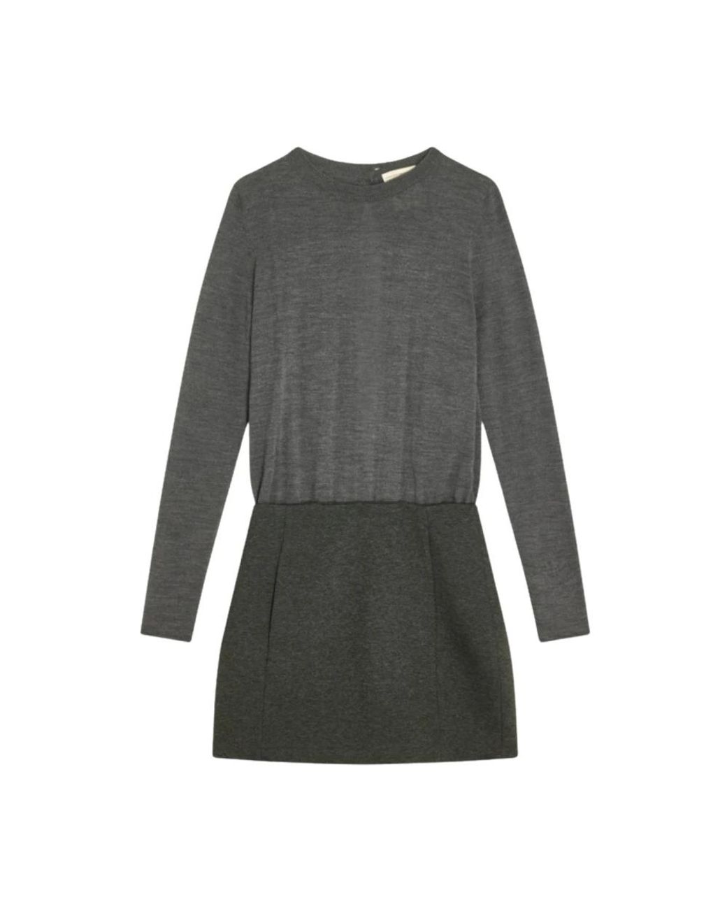 Semicouture Korte Jurk in het Gray