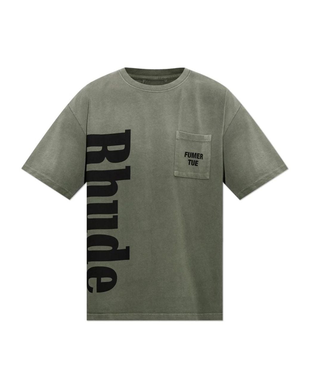 Rhude Green T-Shirts for men