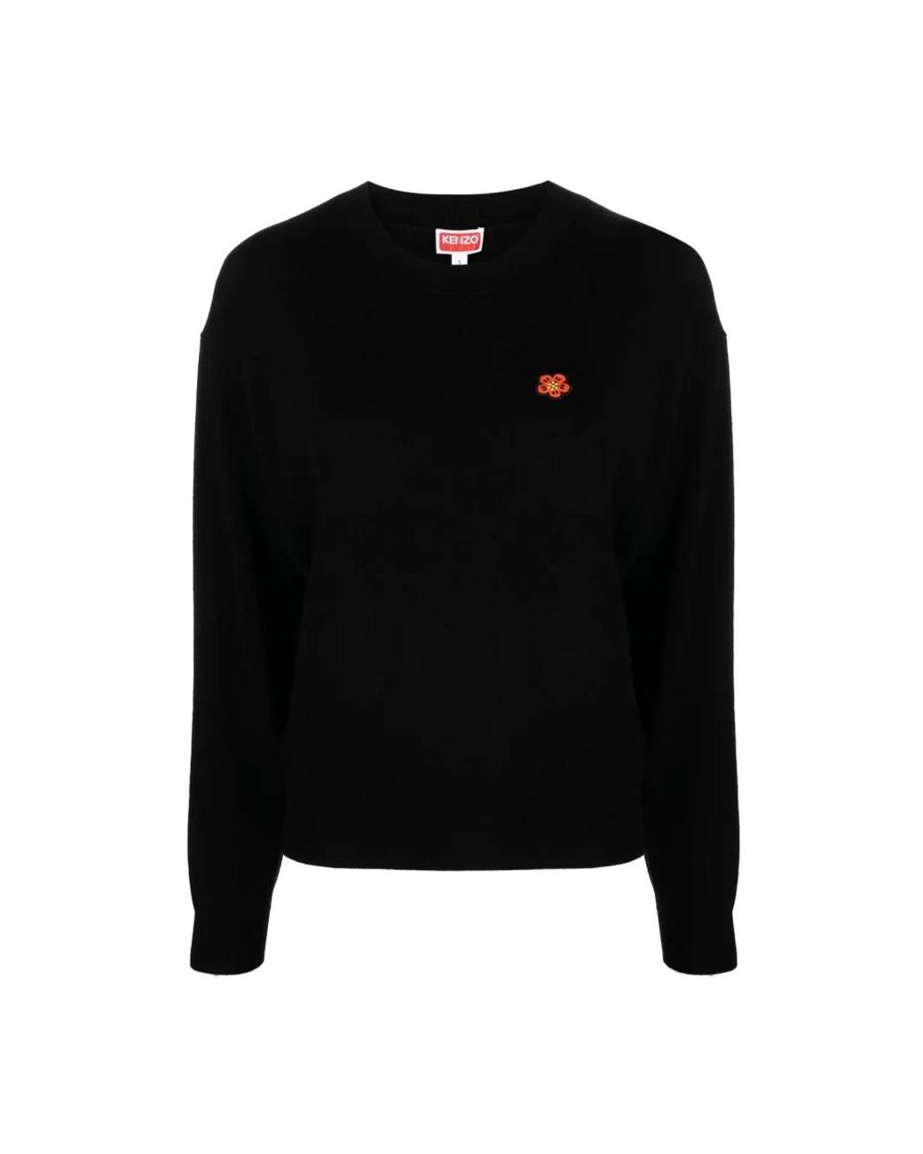 KENZO Black Round-Neck Knitwear