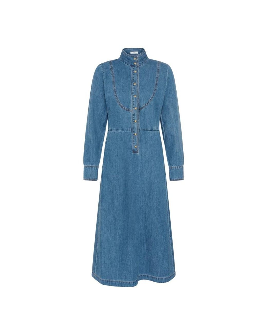 Inwear Blue Shirt Dresses
