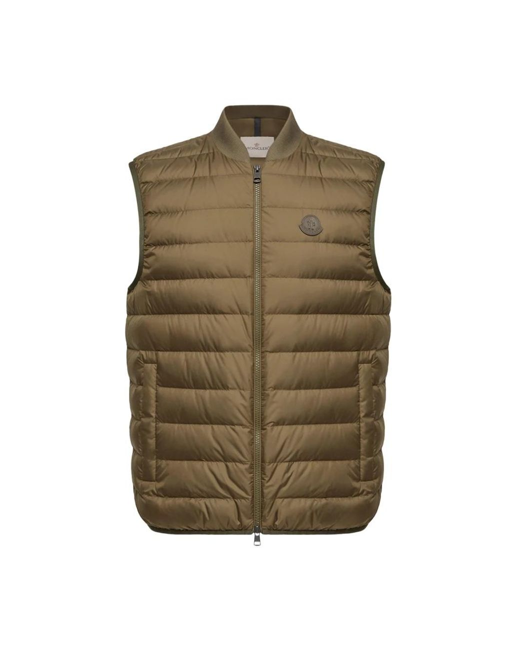 Moncler Green Froissel Quilted Gilet for men