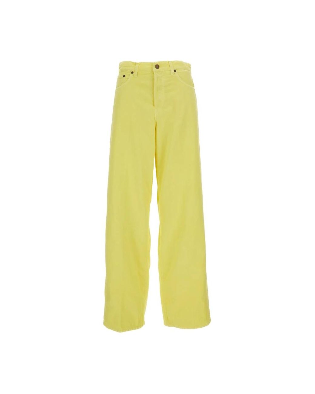 Haikure Yellow Wide Trousers