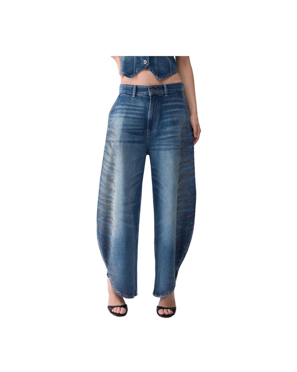 Liu Jo Blue Loose Fit Jeans