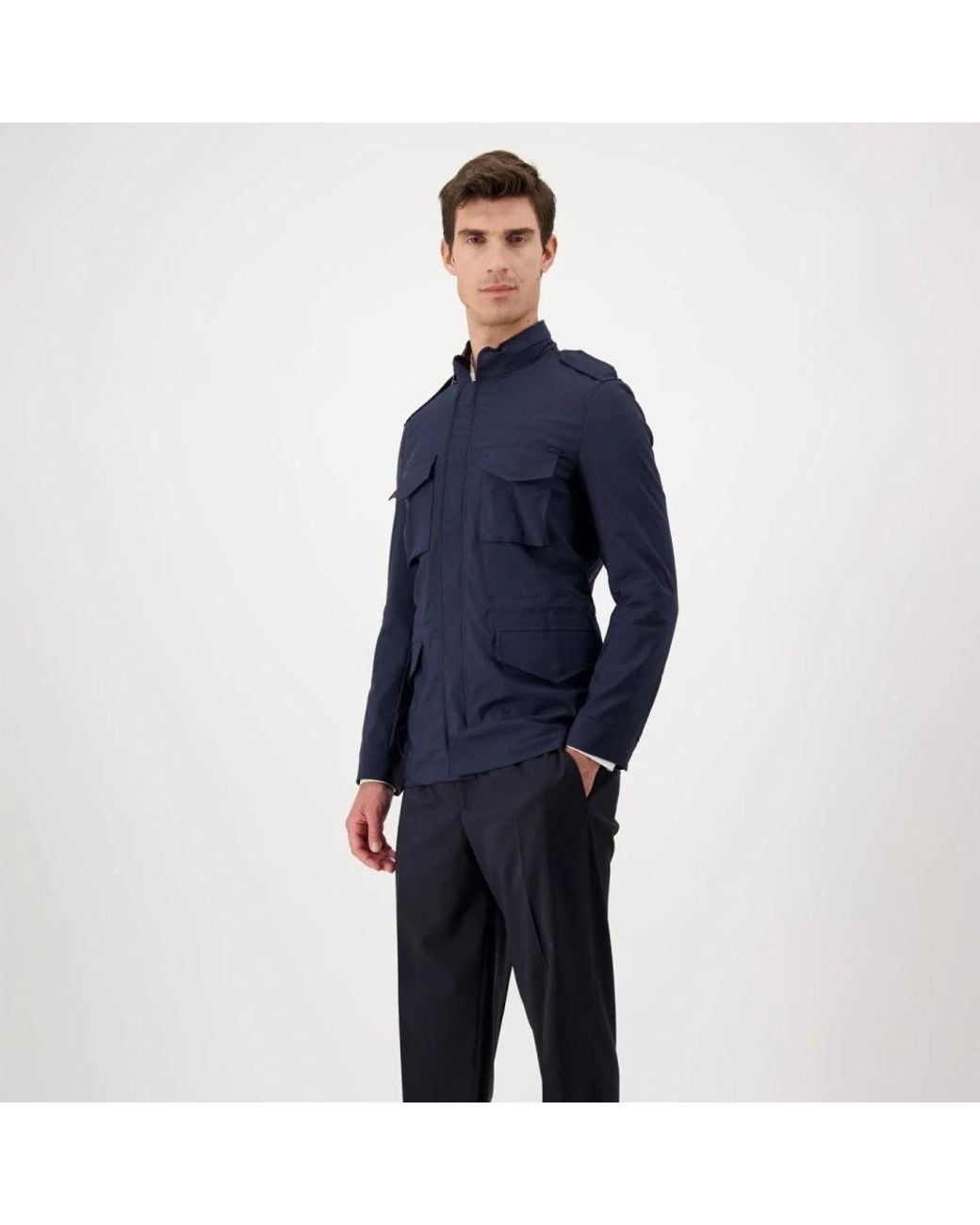 Light Jackets AUTORE de hombre de color Blue