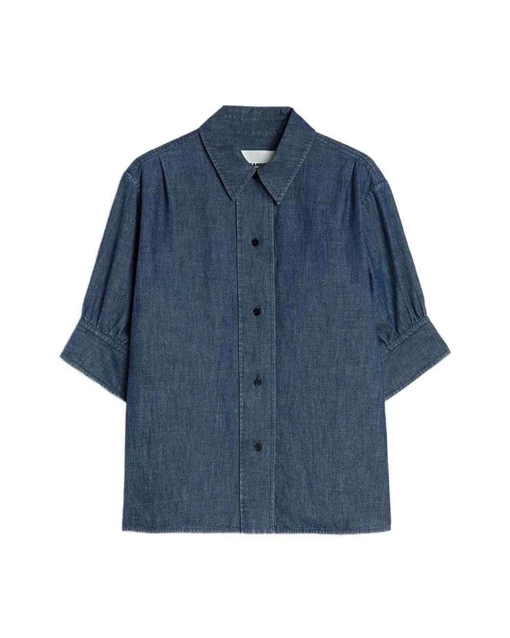 Jil Sander Blue Shirts