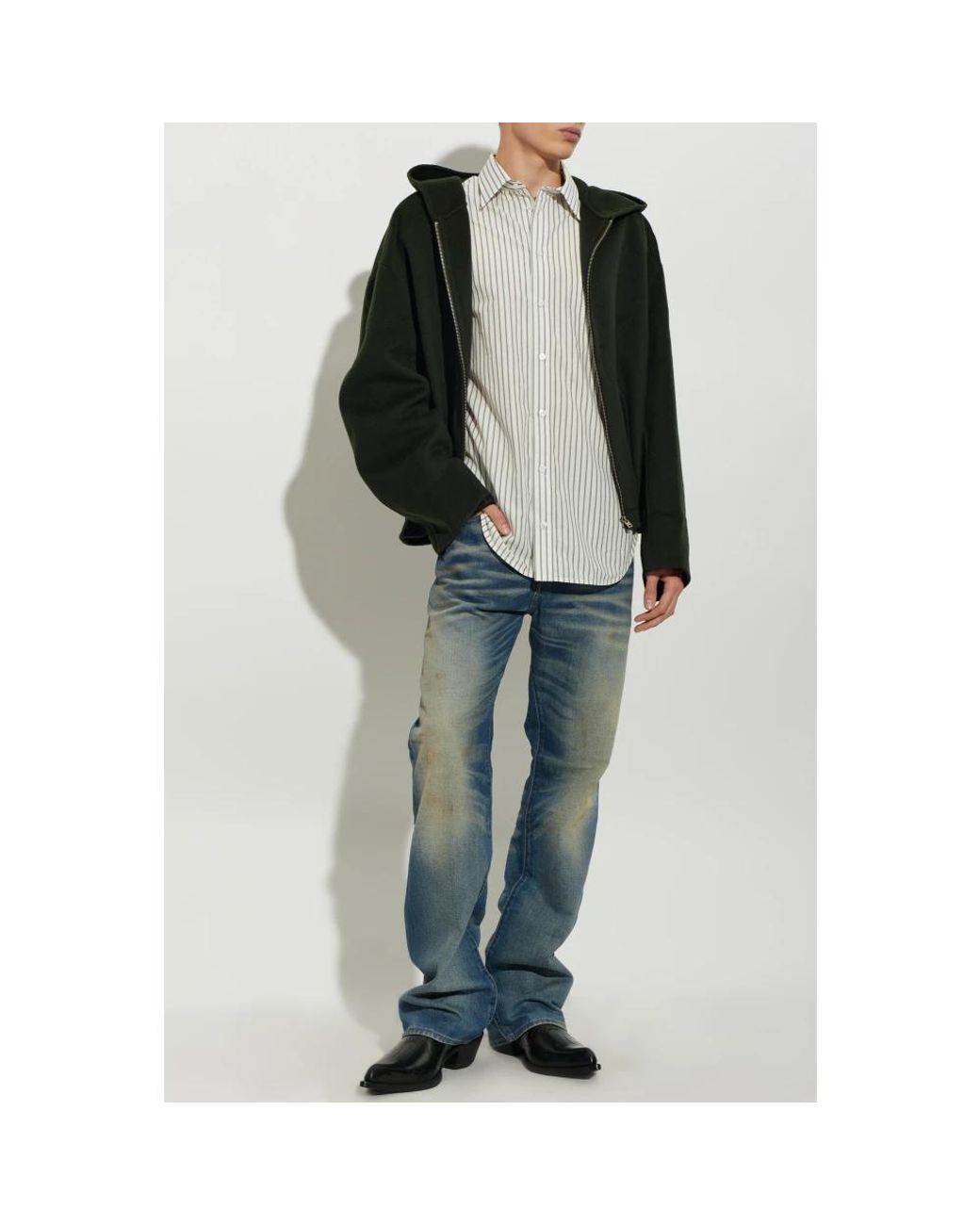 Light Jackets di Acne in Black da Uomo