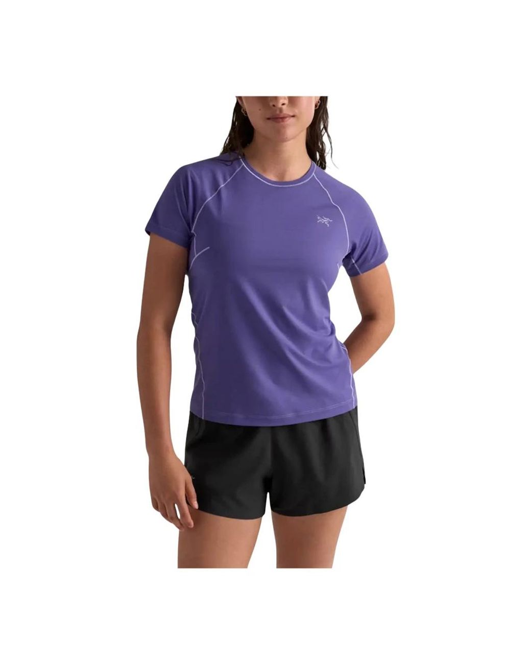 Training T-Shirts Arc'teryx de color Purple