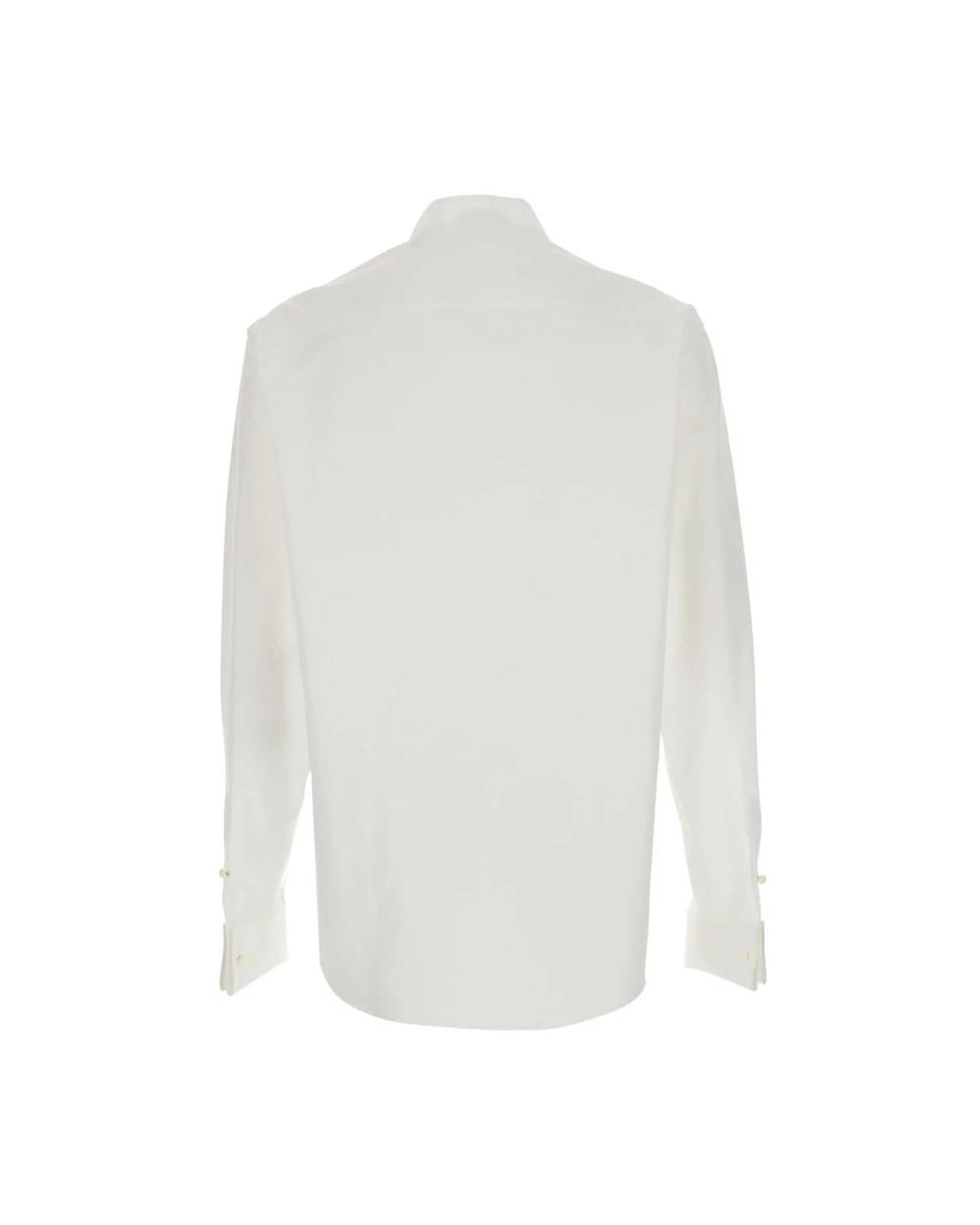Emporio Armani White Formal Shirts for men