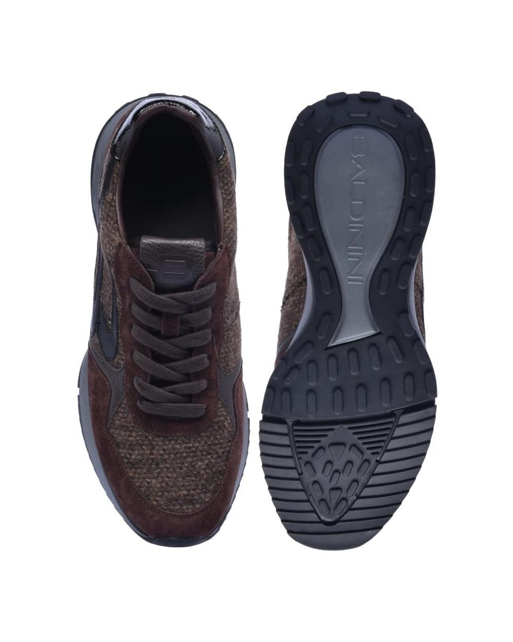 Baldinini Gray Sneakers for men