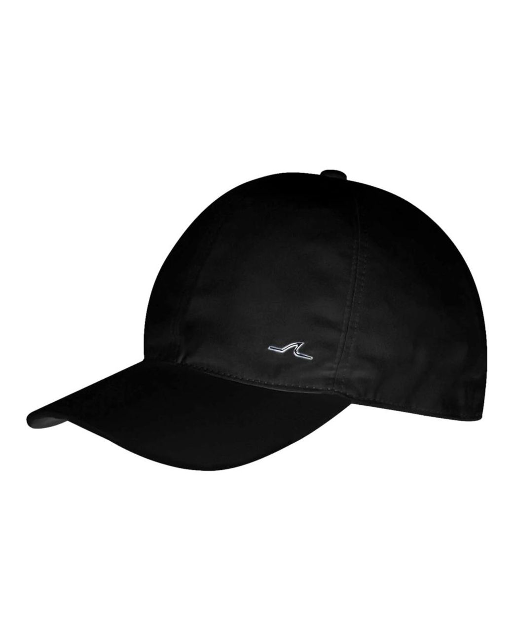 Paul & Shark Accessoires ,Zwart ,Katoen Zwarte Katoenen Baseballpet Met Haaienvin in het Black voor heren