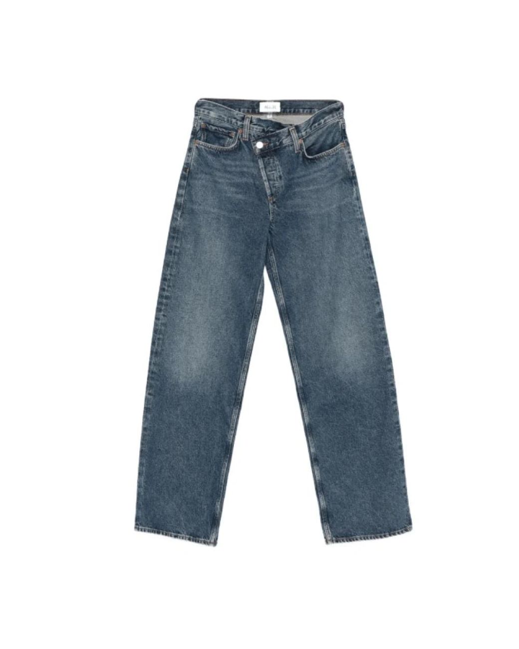 Straight Jeans Agolde de color Blue
