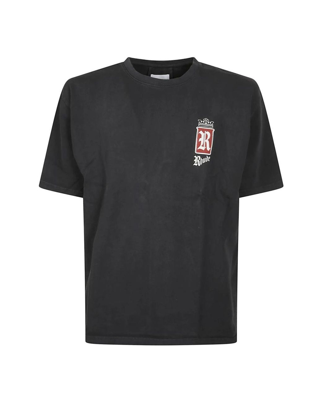Rhude Black T-Shirts for men