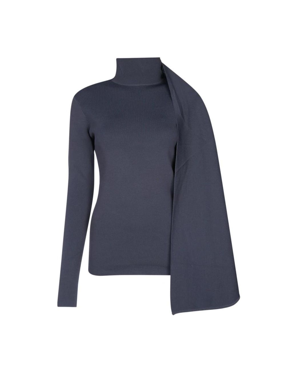 Entire studios Blue Wickelpullover