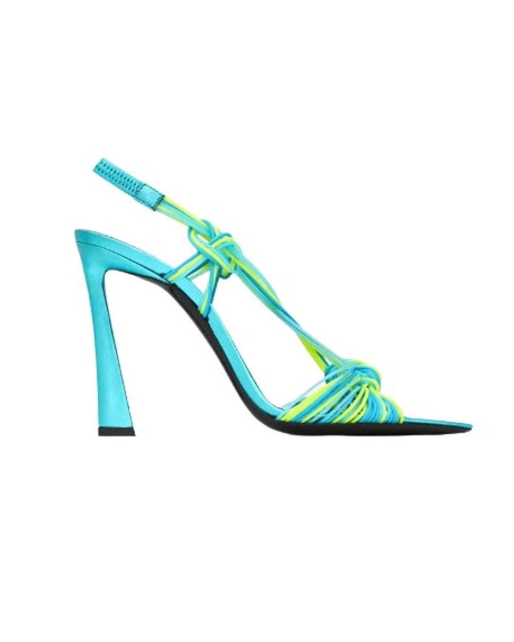 Saint Laurent Blue High Heel Sandals