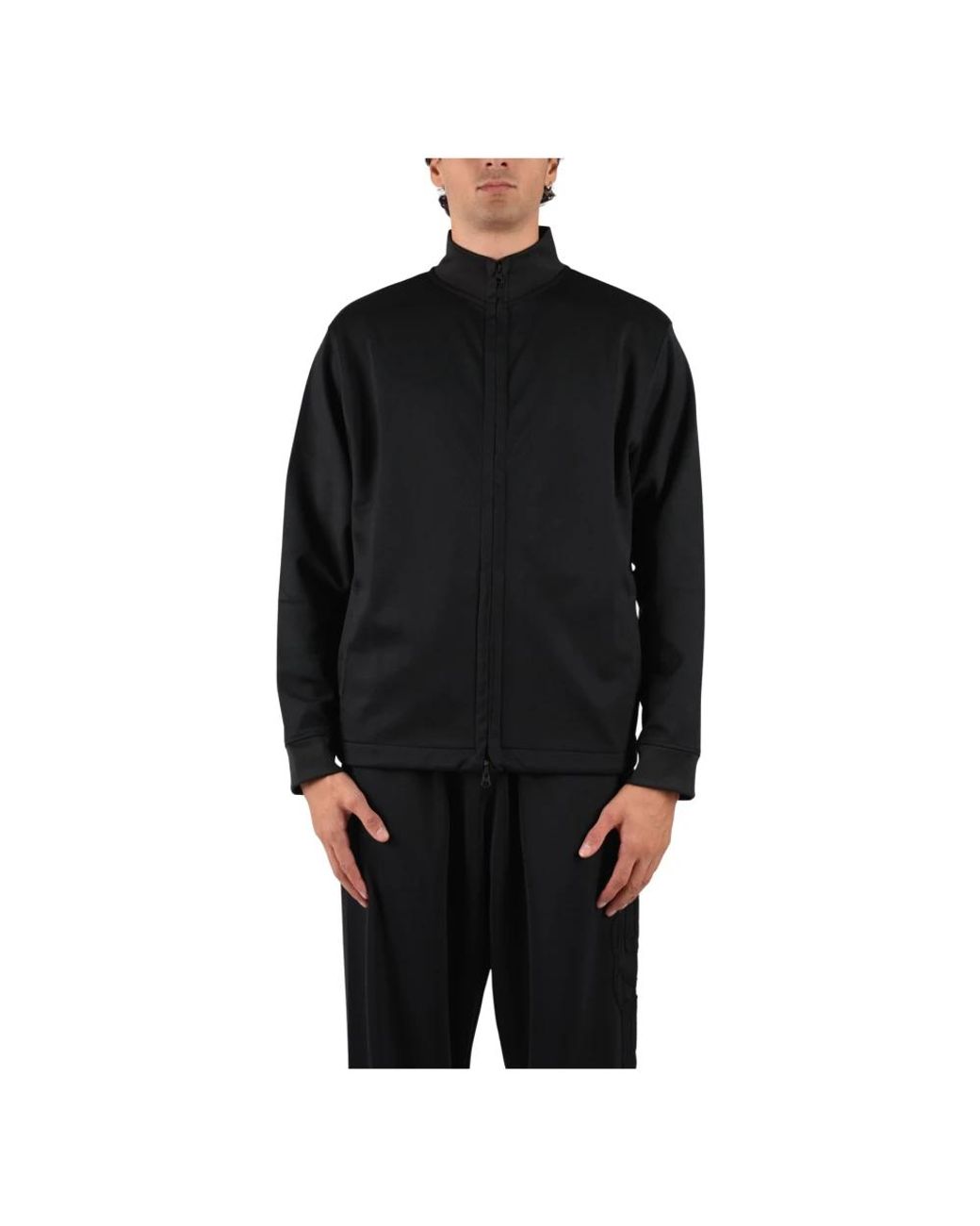 Arte' Zip-Through Hoodie in het Black voor heren