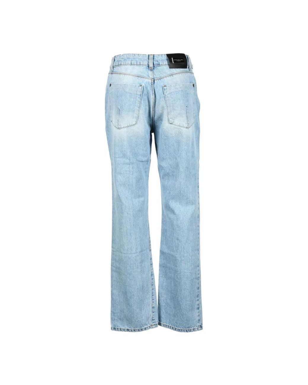 CoSTUME NATIONAL Blue Straight Fit Jeans