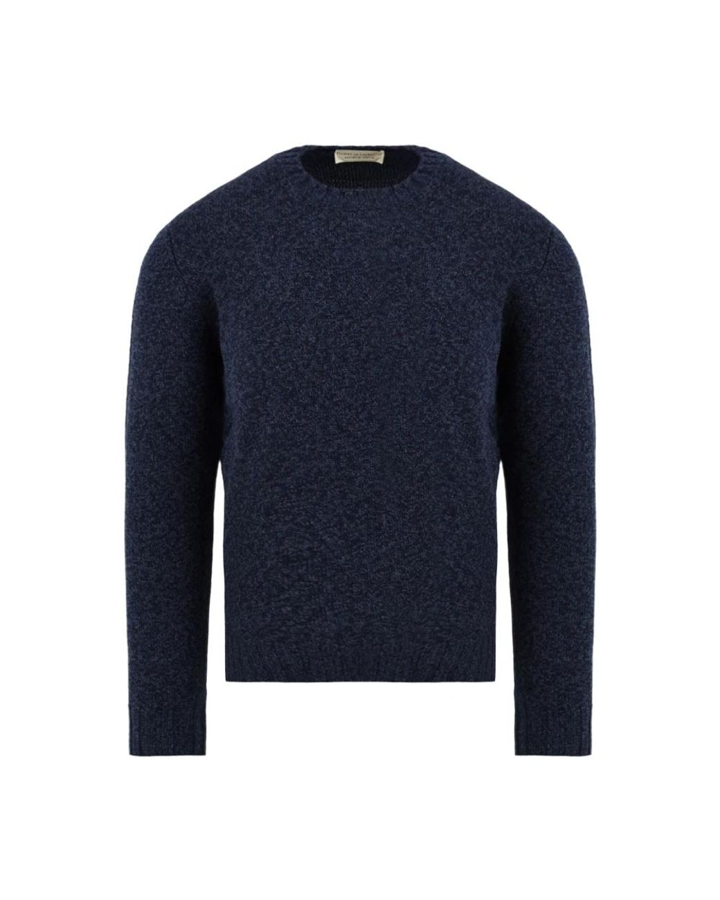 FILIPPO DE LAURENTIIS Blue Round-Neck Knitwear for men