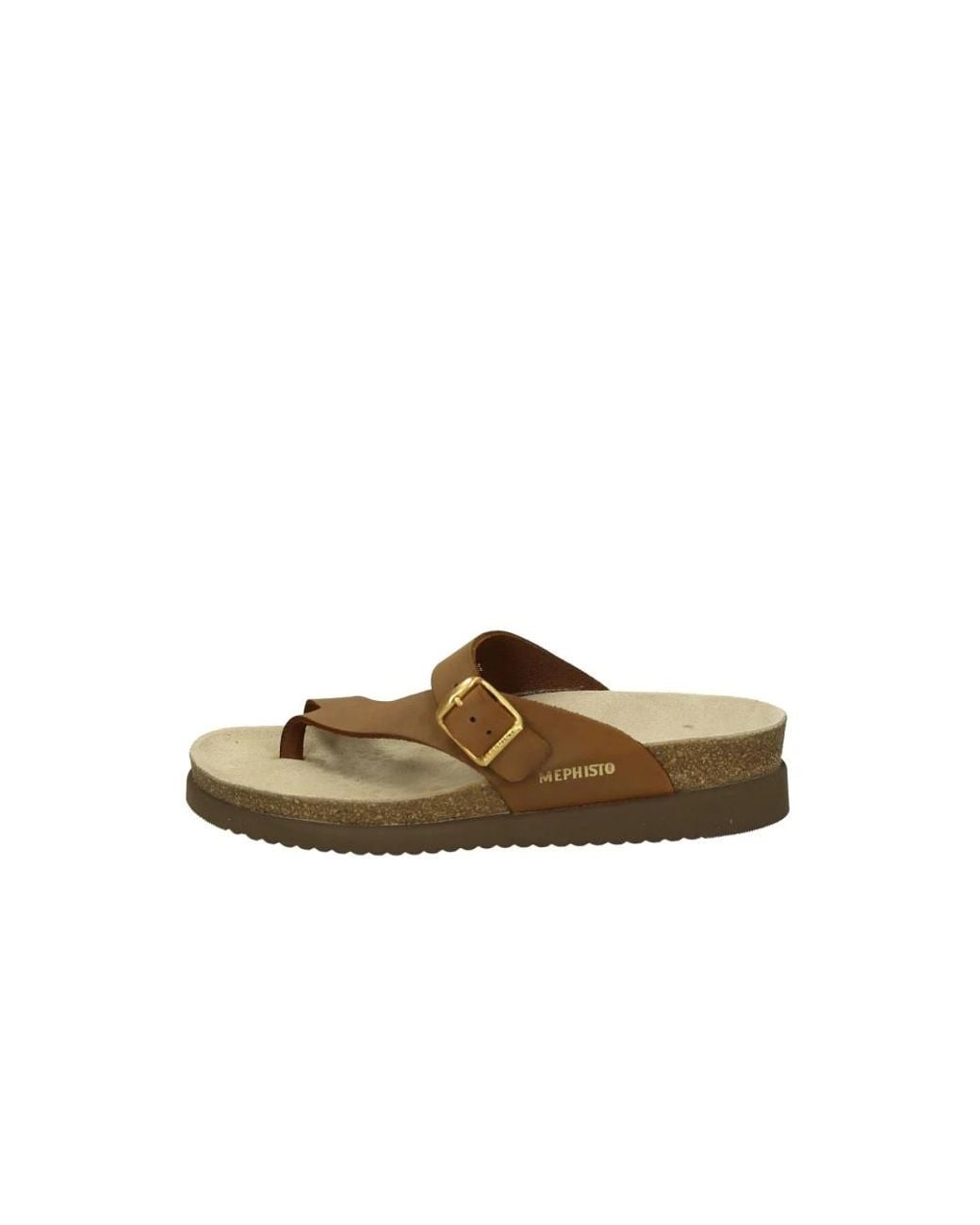 Mephisto Brown Flip Flops