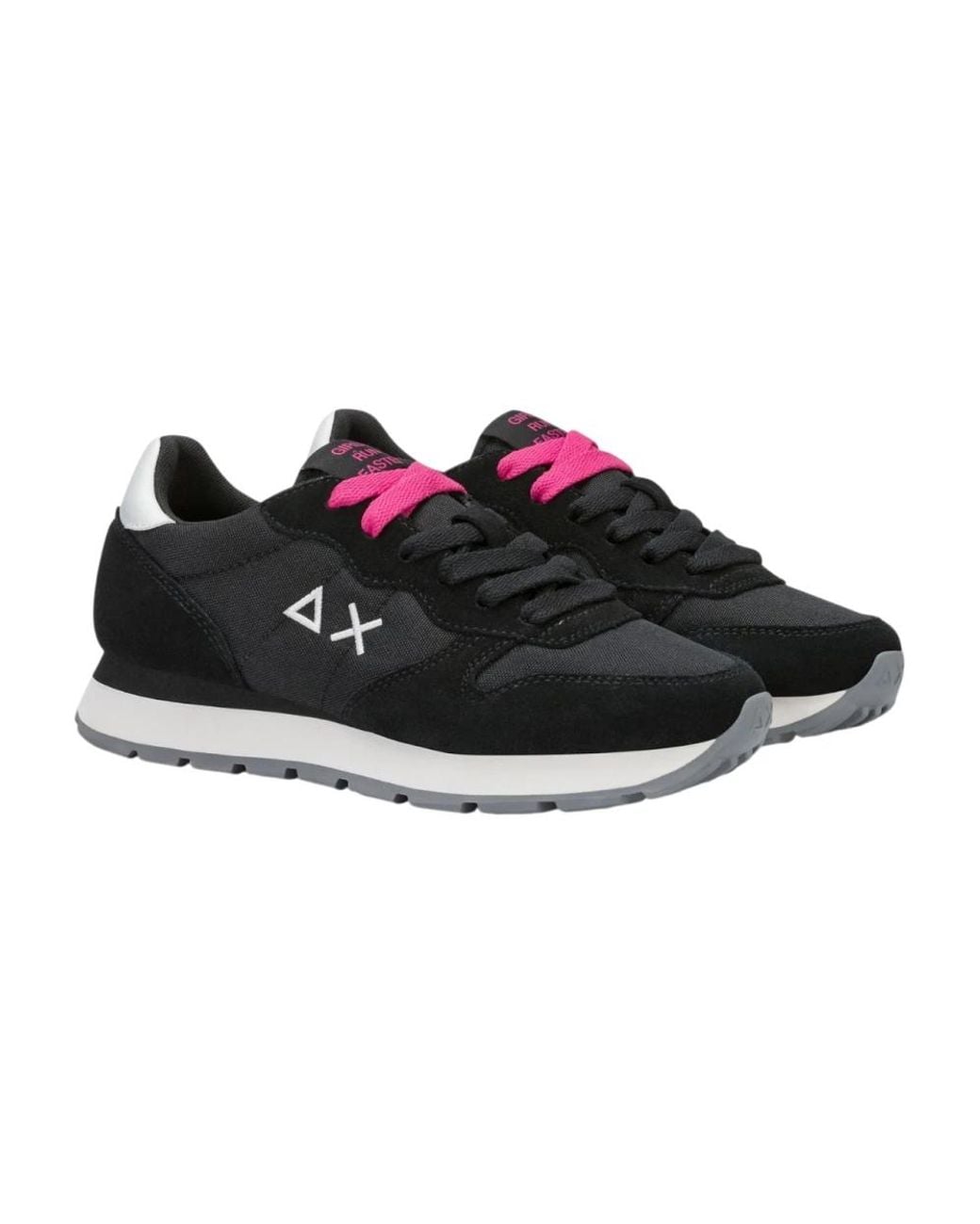 Sun 68 Black Sneakers
