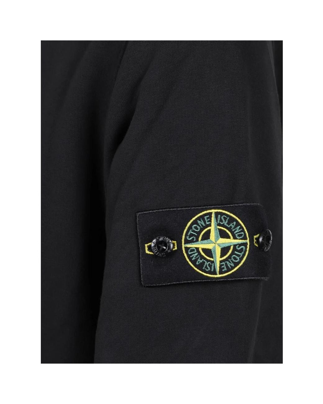 Stone Island Black Zip-Throughs for men