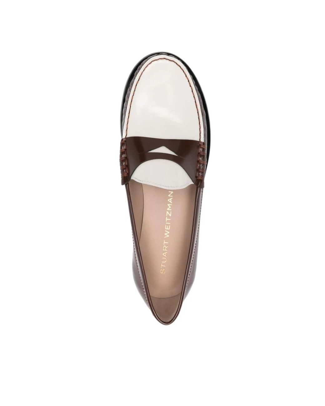 Loafers Stuart Weitzman en coloris Brown