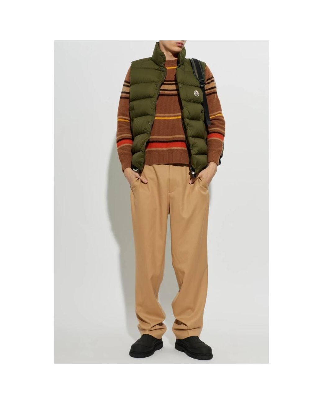 Vests Moncler de hombre de color Green