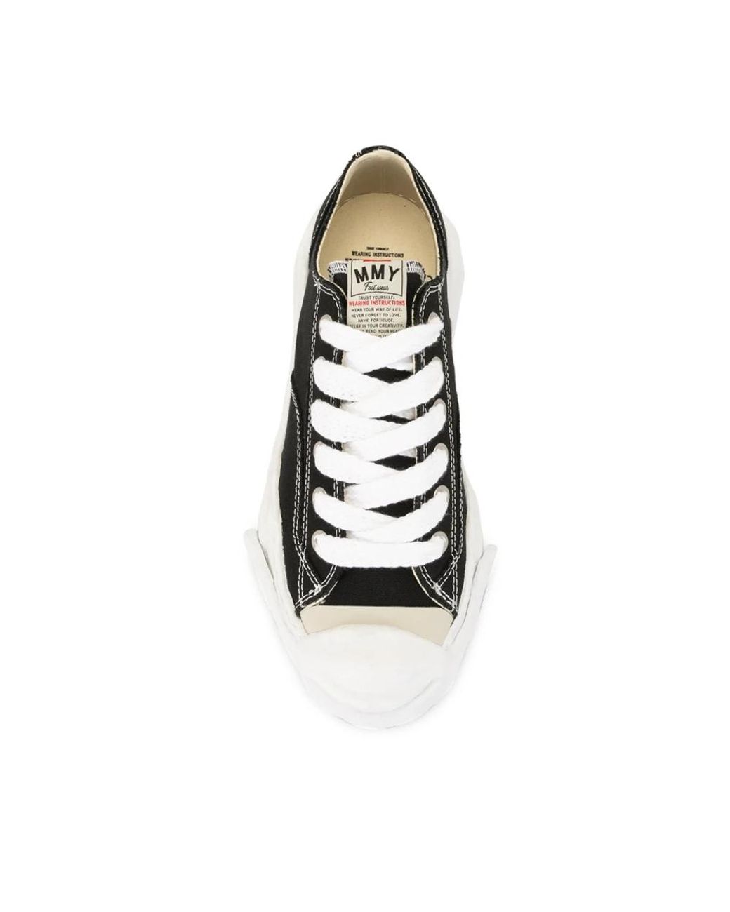 Maison Mihara Yasuhiro Black Hank Sneaker for men