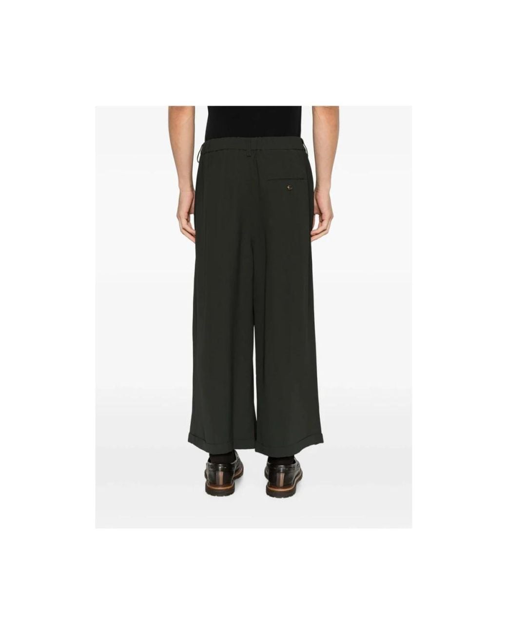 Ziggy Chen Black Wide Trousers