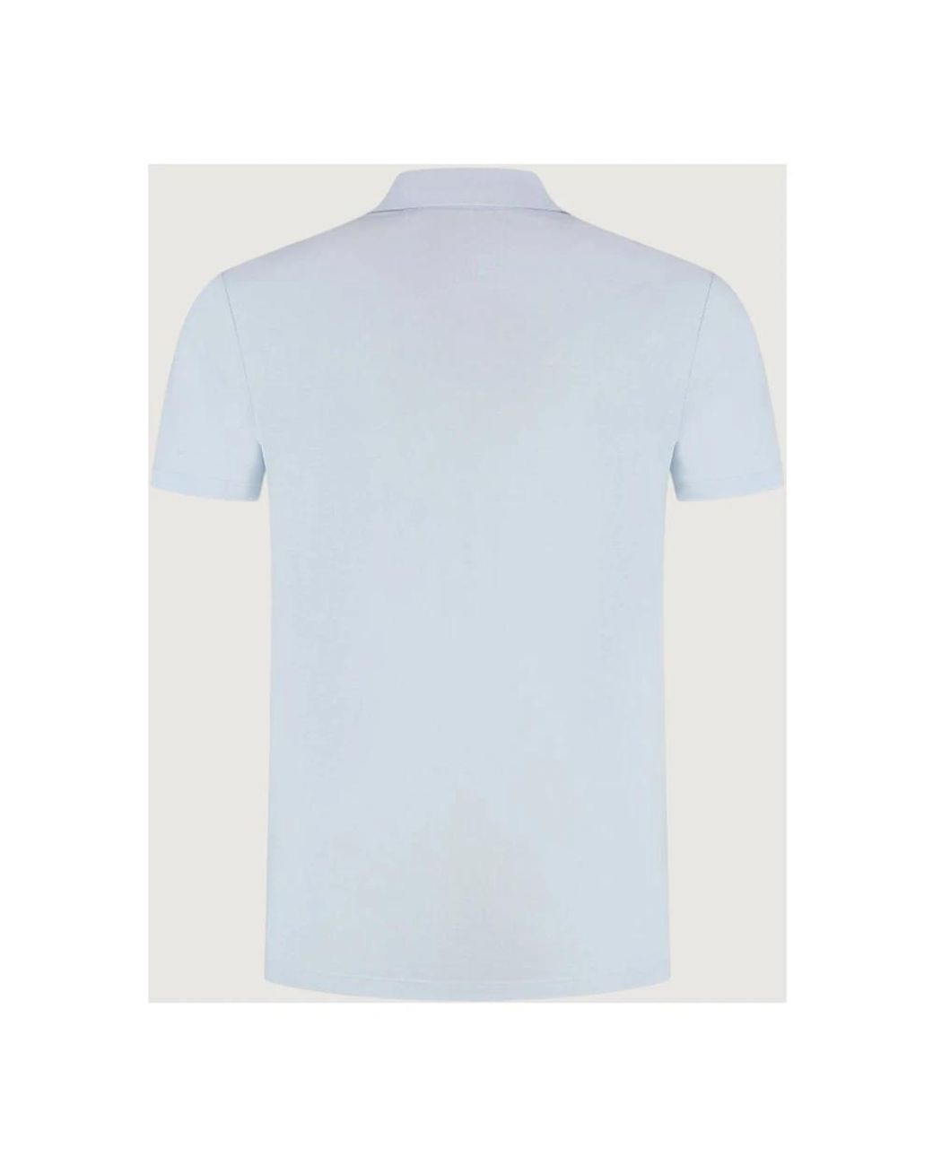 Zanone Blue Polo Shirts for men