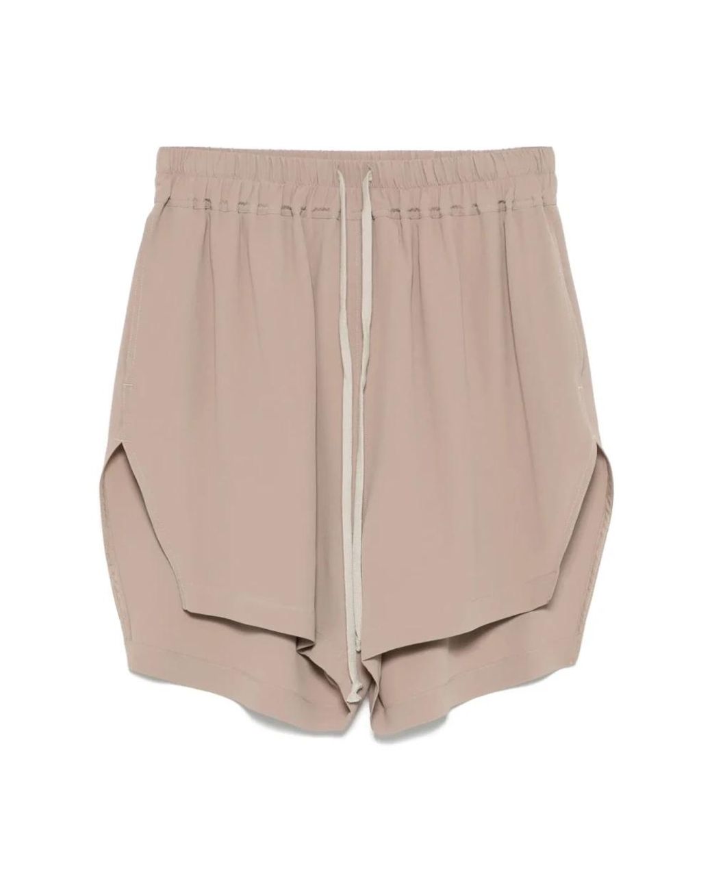 Rick Owens Natural Casual Shorts
