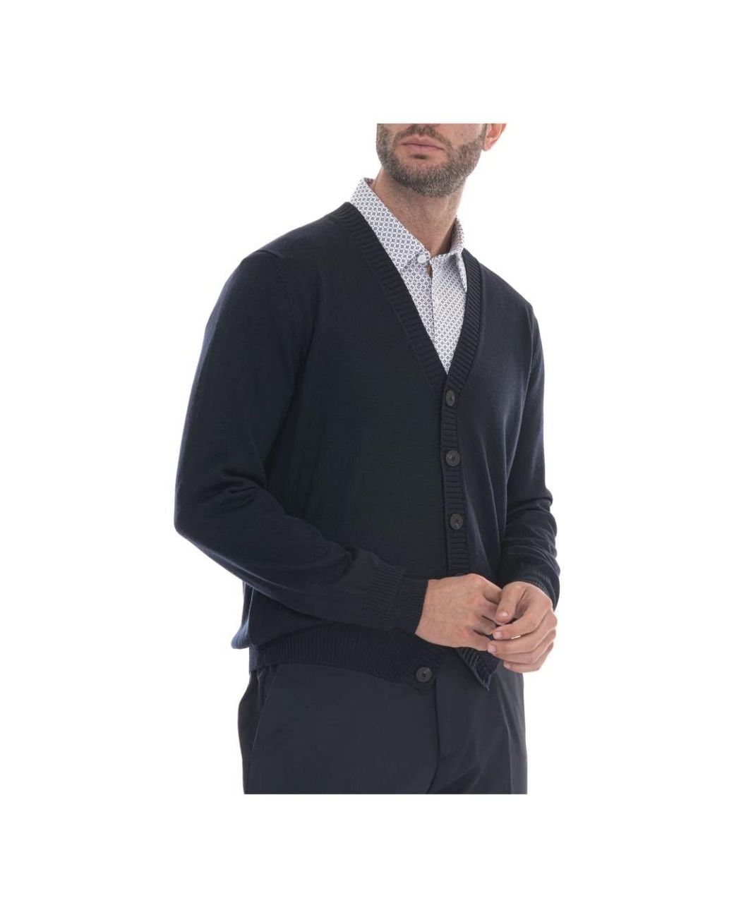 Cardigans Gran Sasso de hombre de color Blue