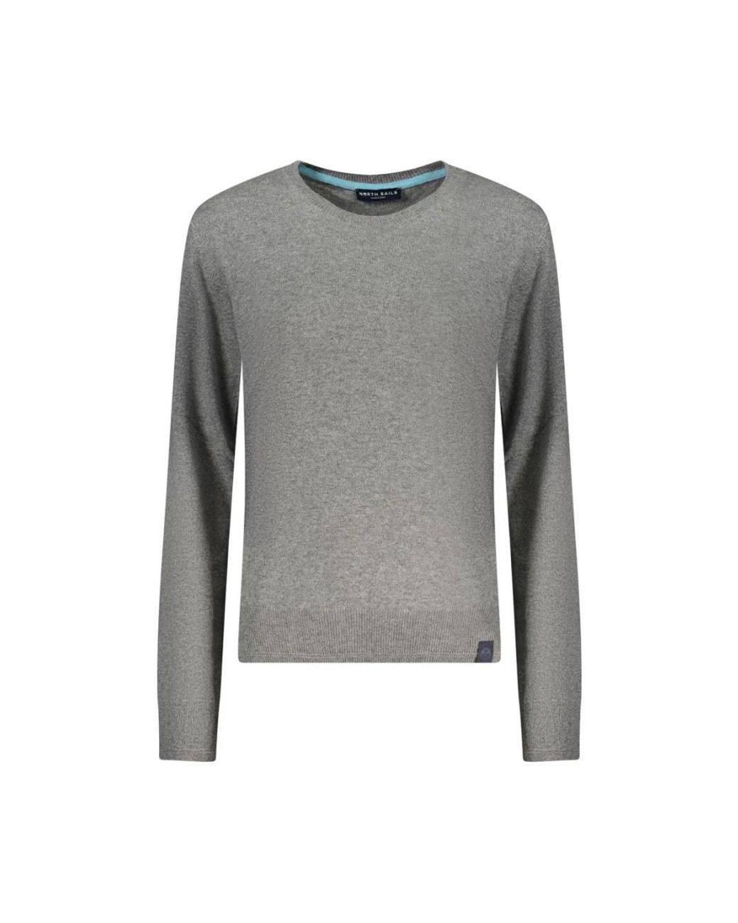 North Sails Gray Round-Neck Knitwear