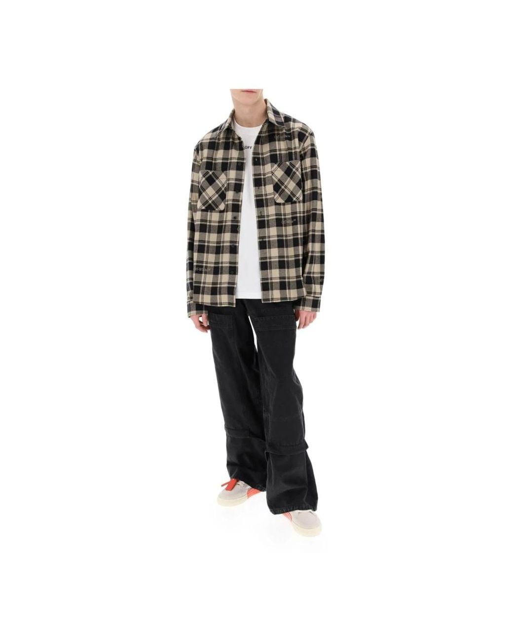 Off-White c/o Virgil Abloh Black Loose Fit Jeans for men