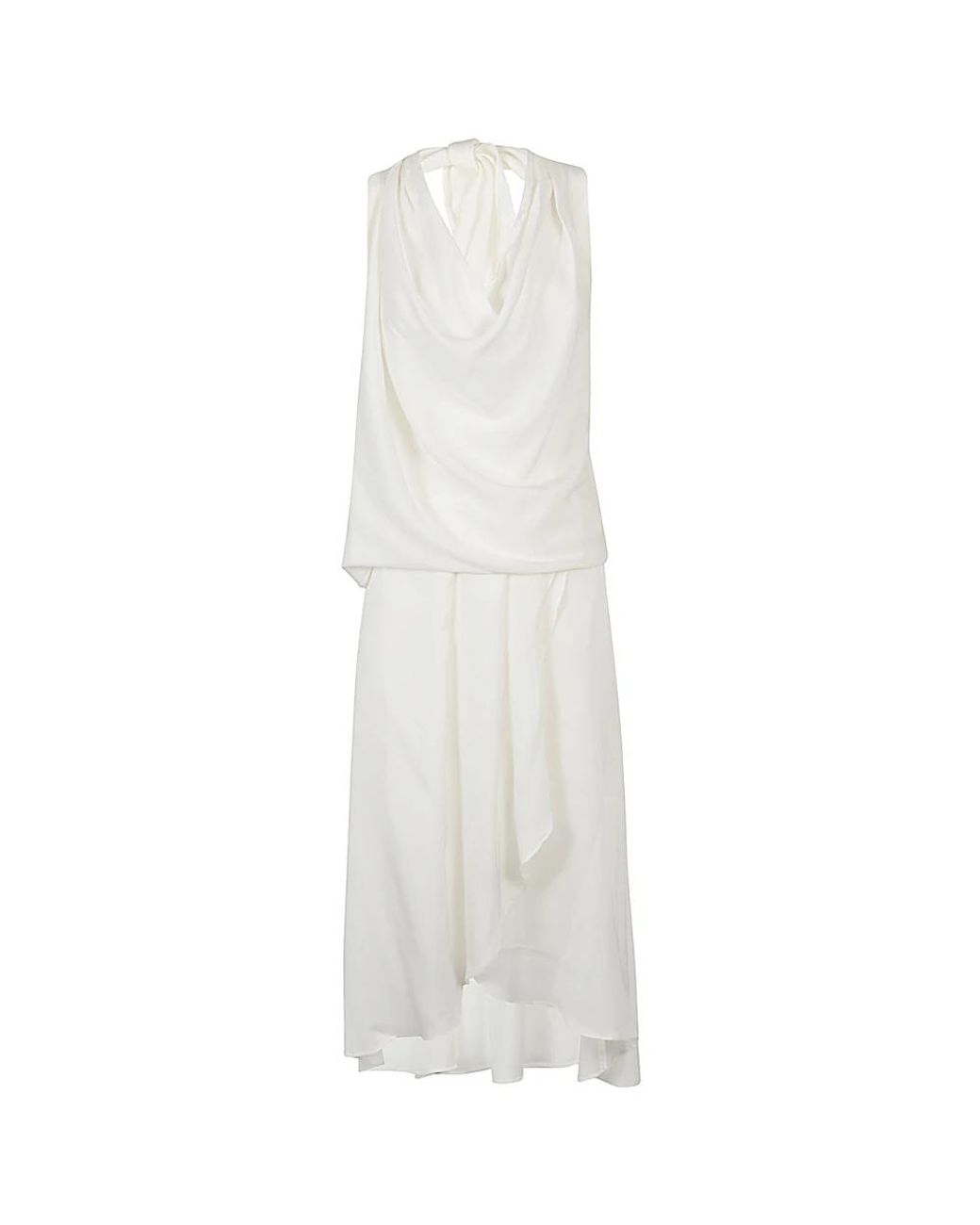 Midi Dresses Silk95five en coloris White