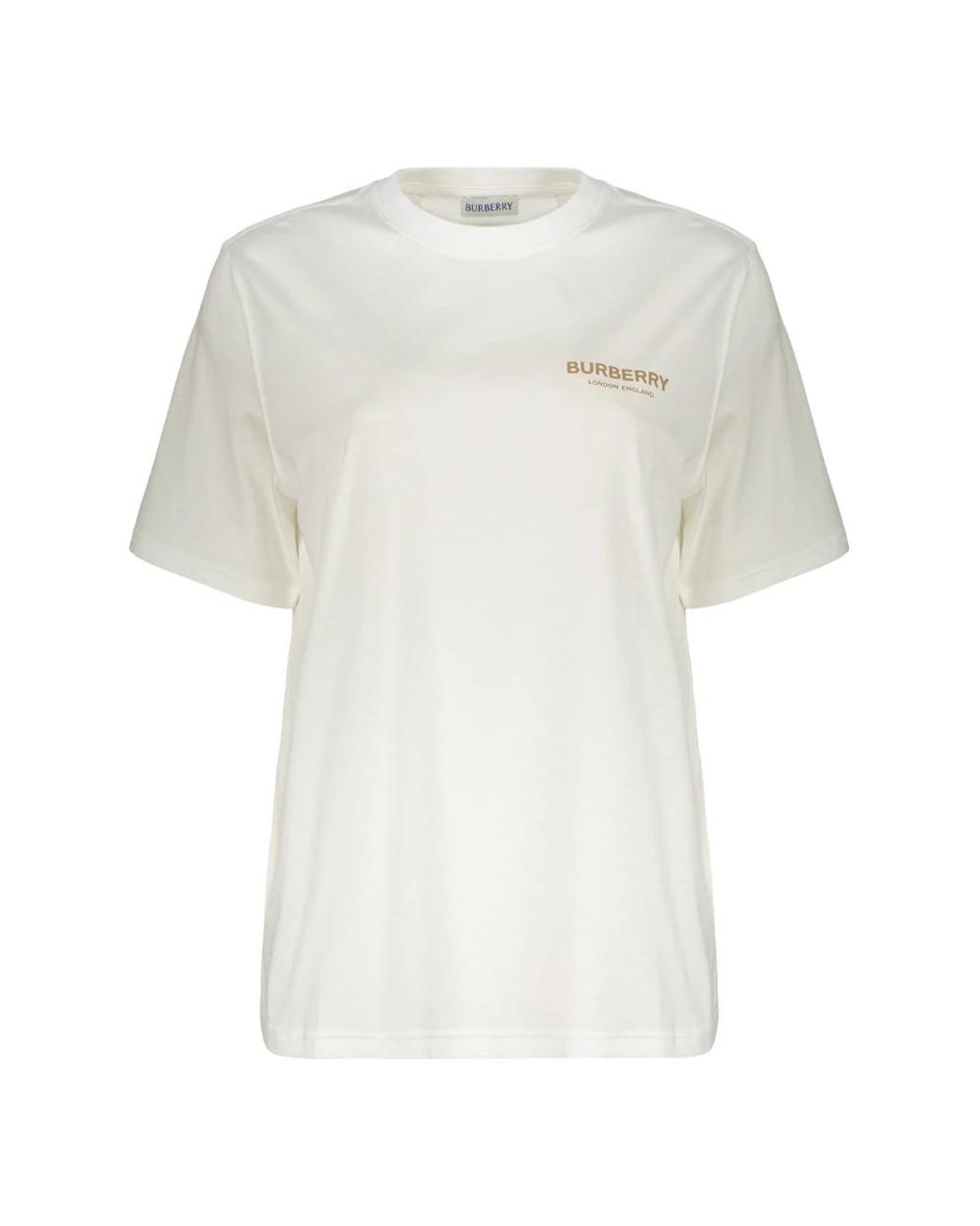 Burberry White T-Shirts