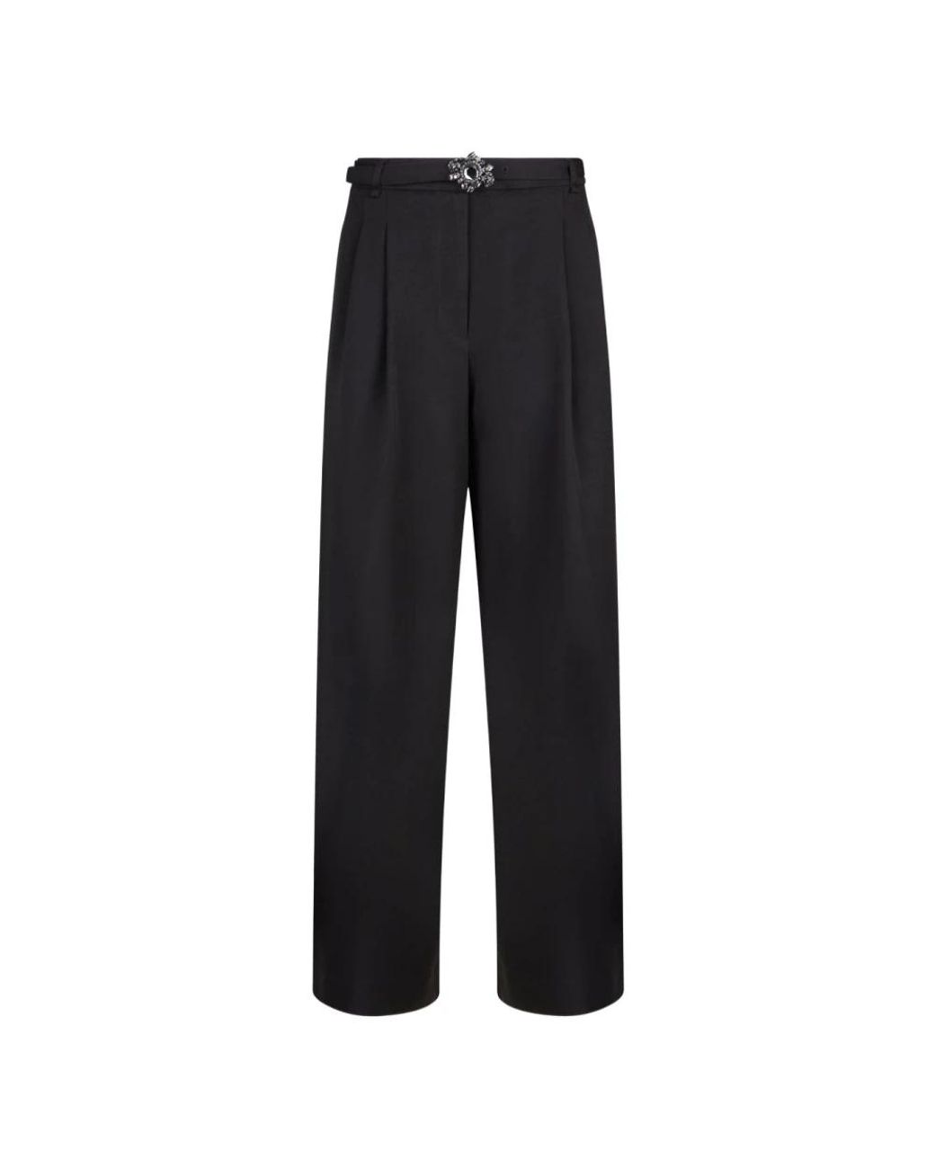 Liu Jo Black Wide Trousers
