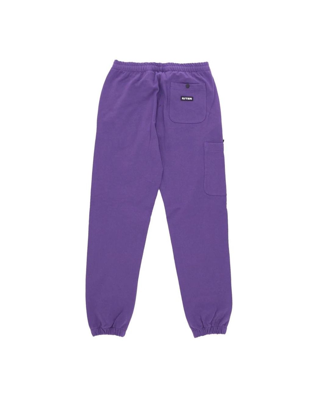 Iuter Purple Sweatpants for men