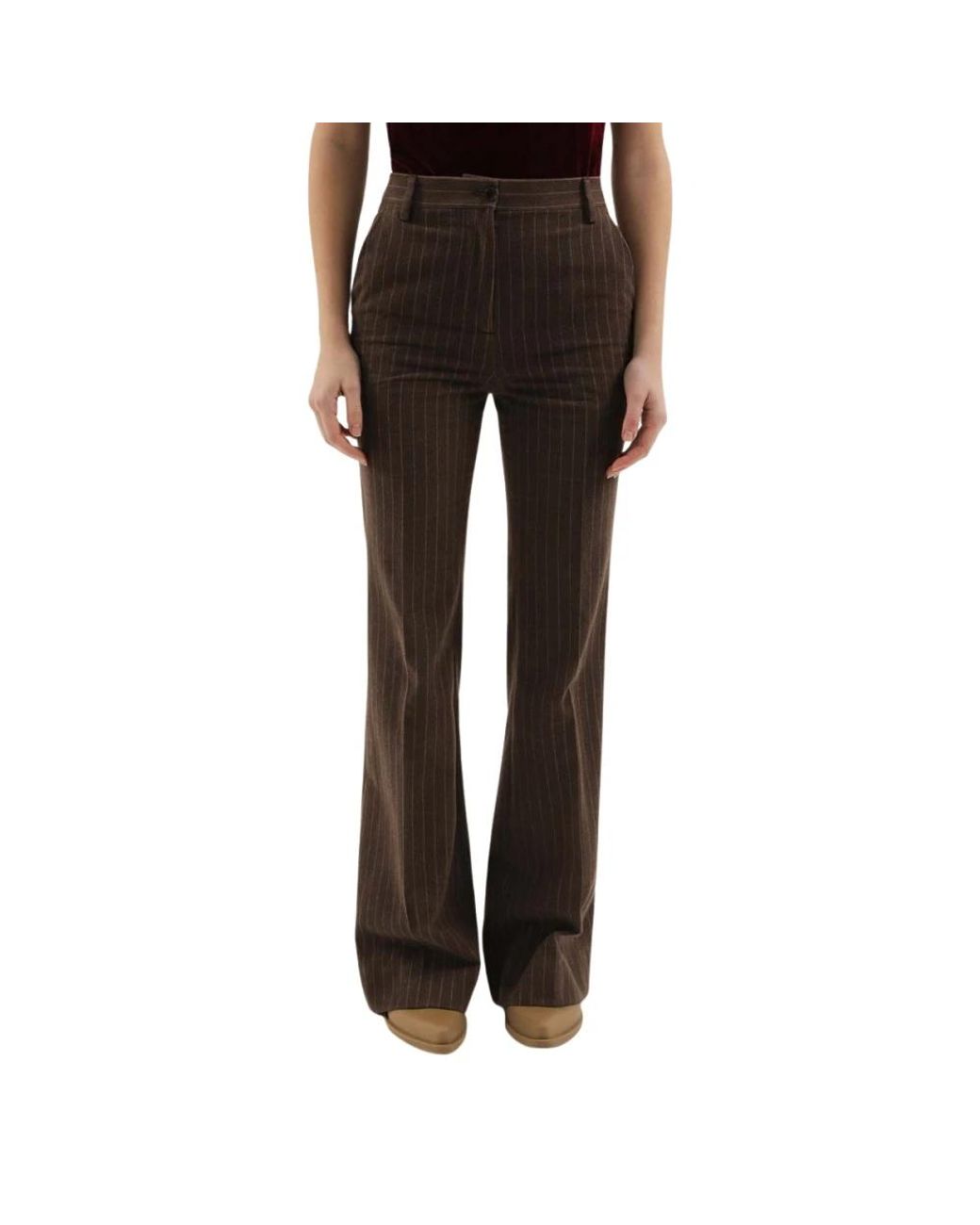 1989 STUDIO Black Wide Trousers