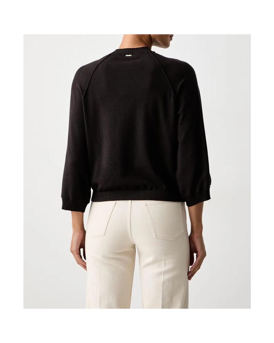 Twinset Black Round-Neck Knitwear