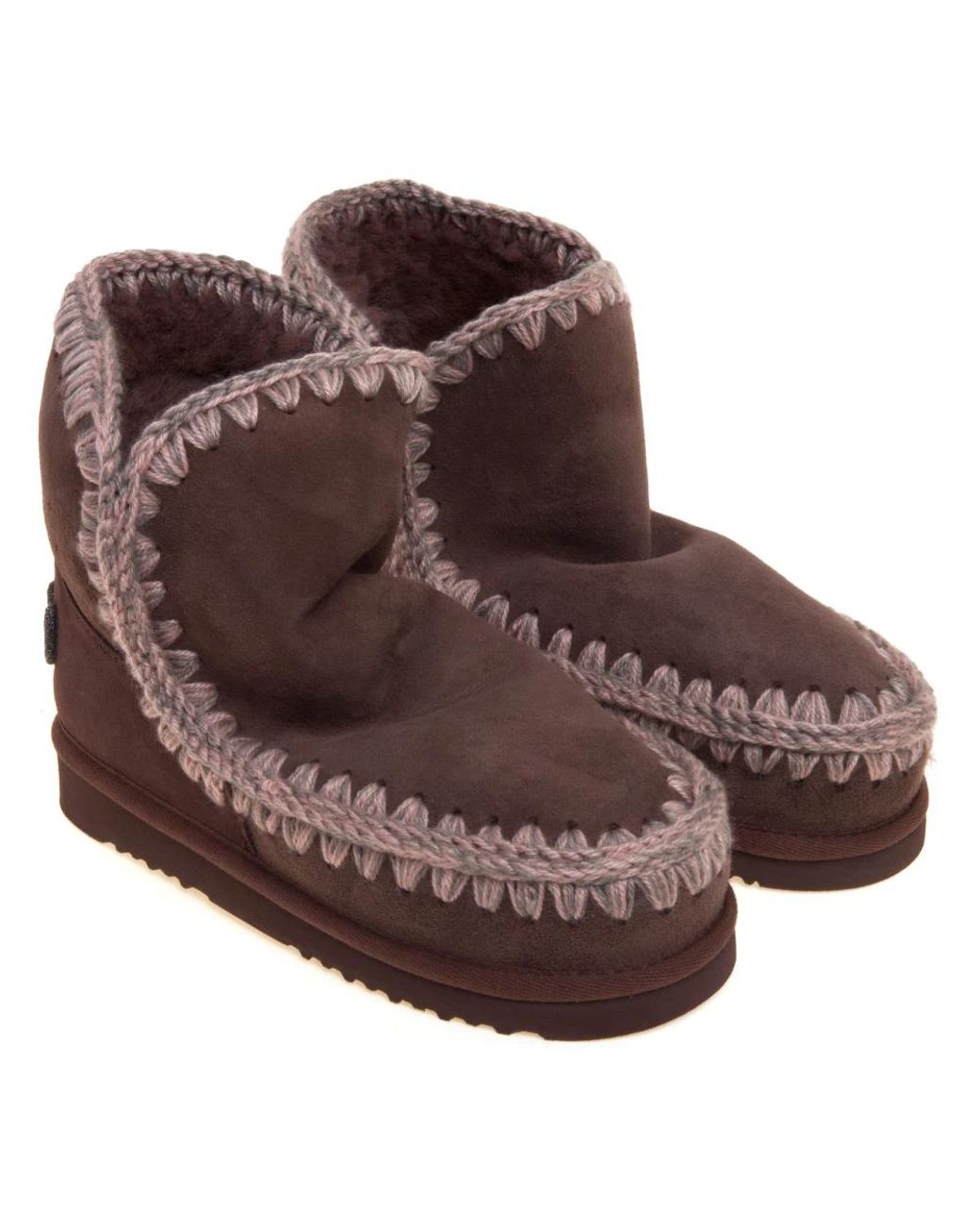 Mou Brown Winter Boots