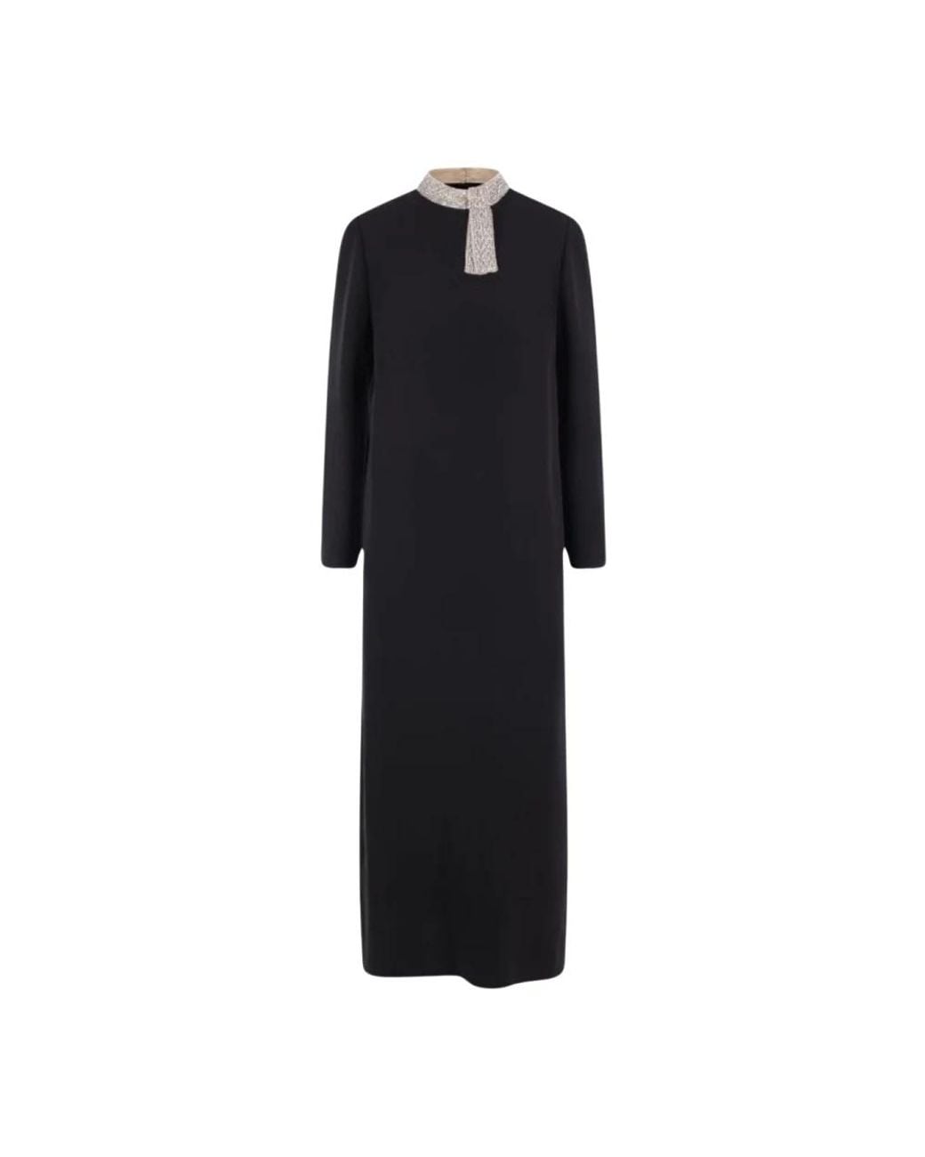 Valentino Garavani Black Midi Dresses