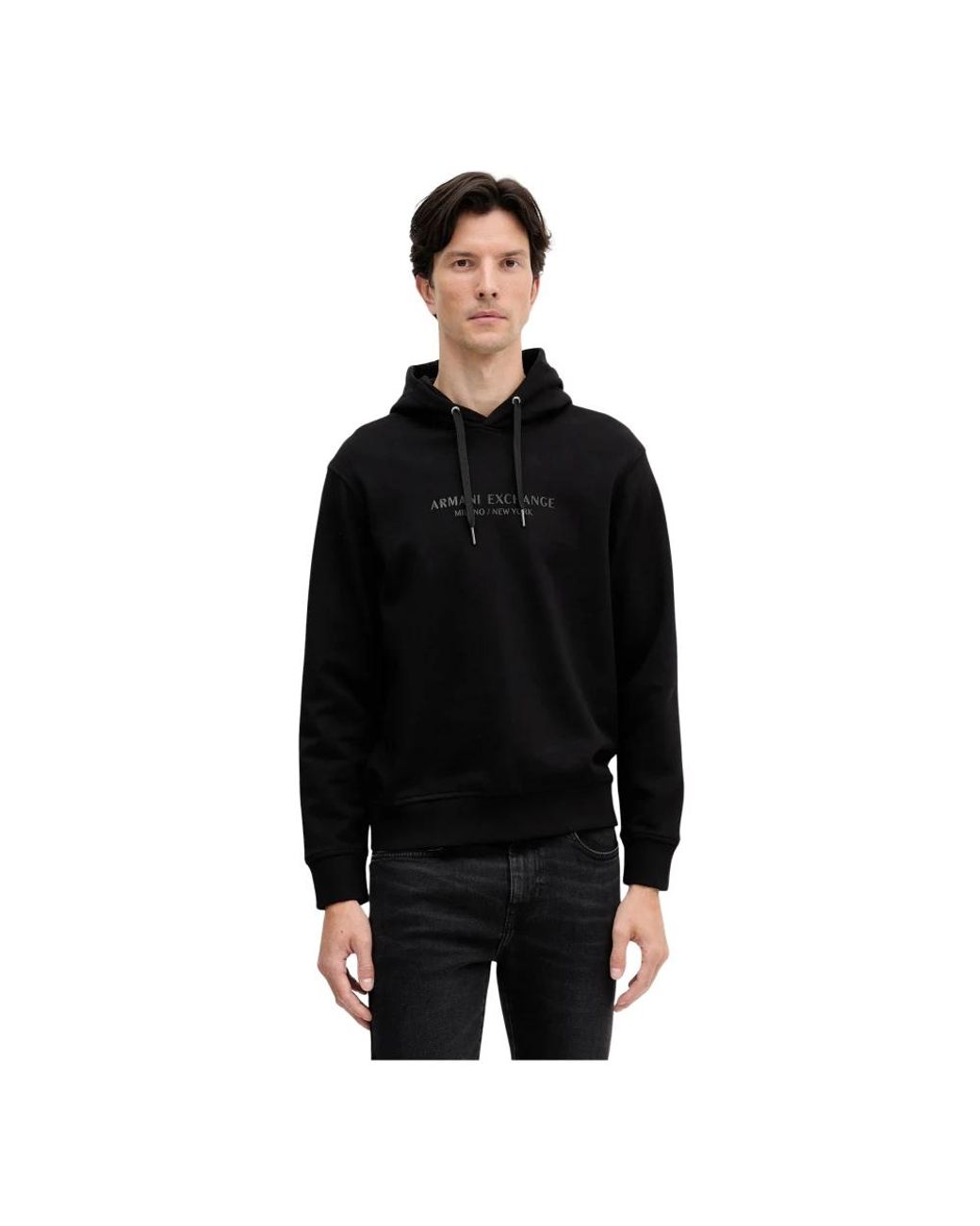 ARMANI EXCHANGE Hoodies in het Black voor heren