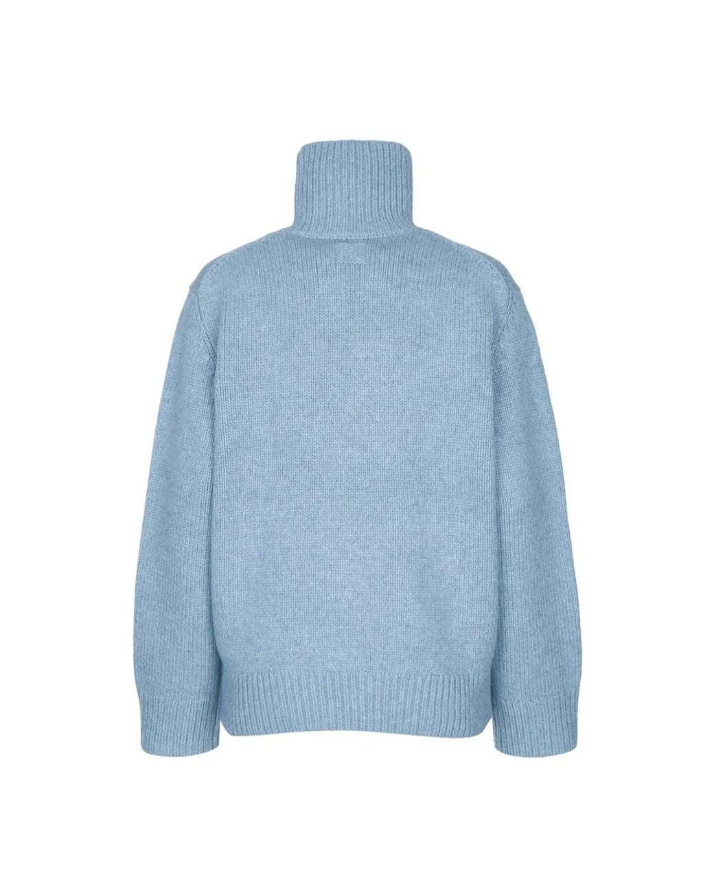 Totême  Blue Turtlenecks