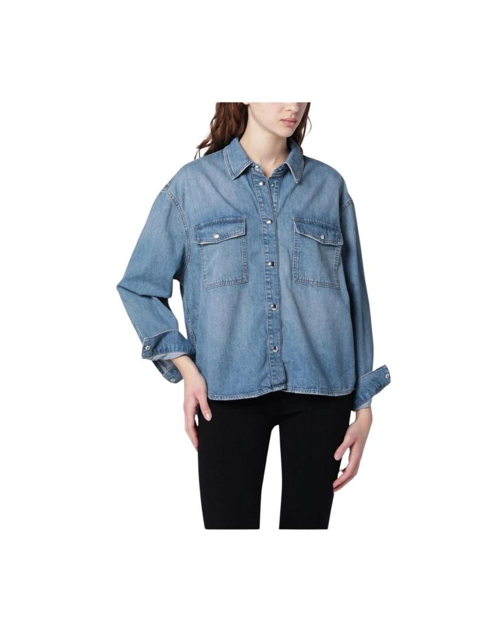Anine Bing Blue Shirts