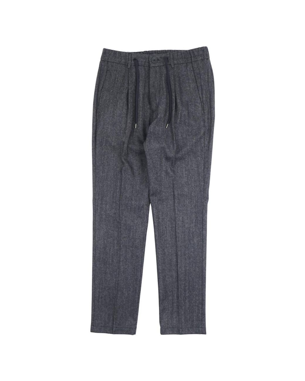 Straight Trousers Herno de hombre de color Gray