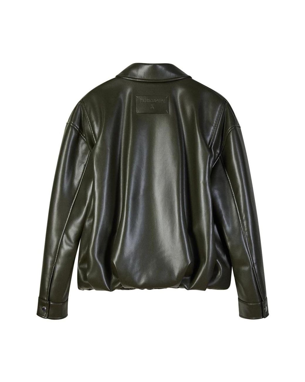 Patrizia Pepe Green Bomber Jackets