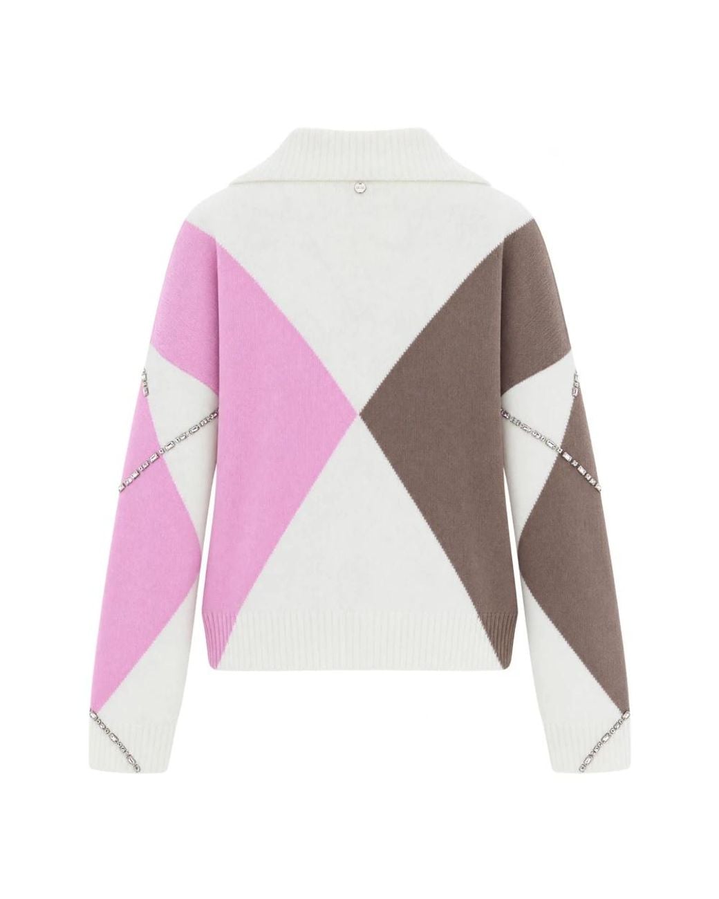 Liu Jo Multicolor V-Neck Knitwear